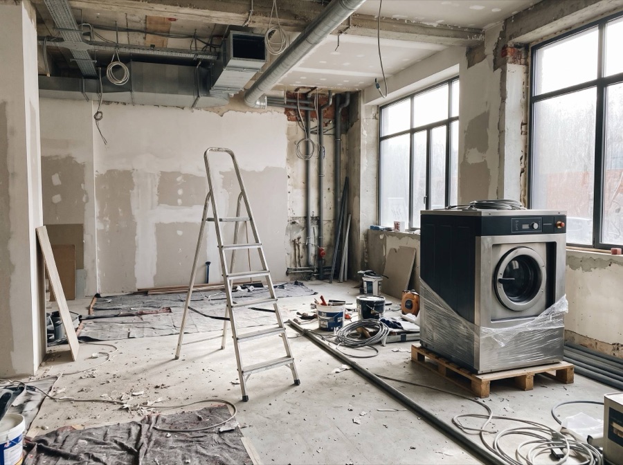 Travaux et installation